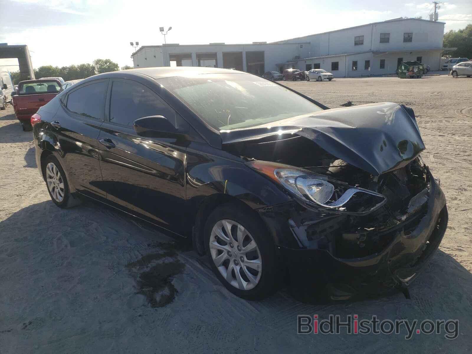 Photo 5NPDH4AE0CH072304 - HYUNDAI ELANTRA 2012