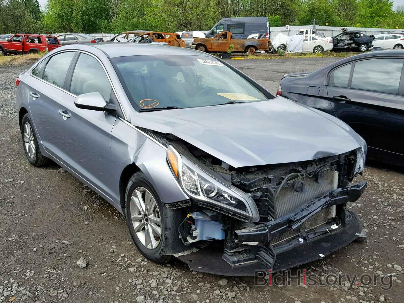 Photo 5NPE24AFXHH532381 - HYUNDAI SONATA 2017