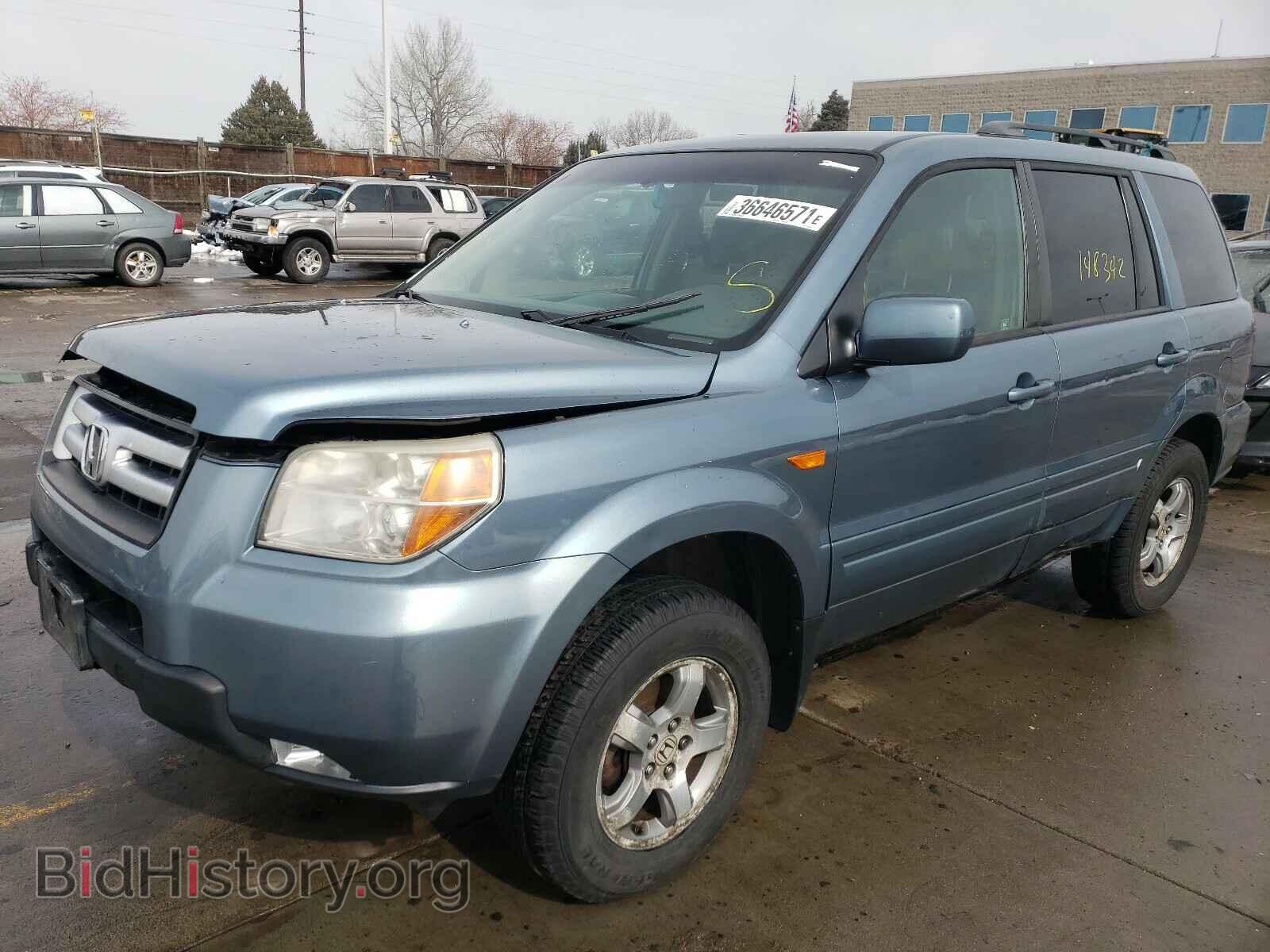 2007 HONDA PILOT - VIN: 2HKYF18437H520494 - Photo 2