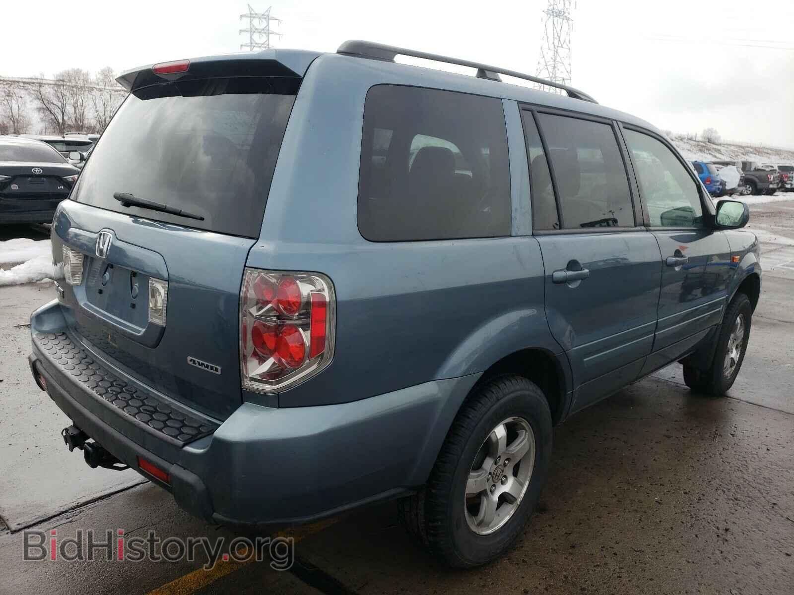 2007 HONDA PILOT - VIN: 2HKYF18437H520494 - Photo 4
