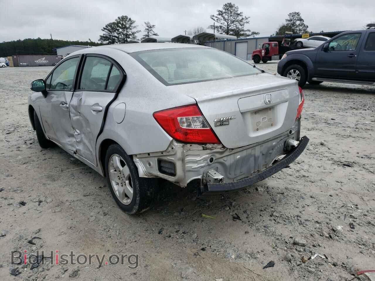 2012 HONDA CIVIC - VIN: 19XFB2F50CE015371 - Фото 3