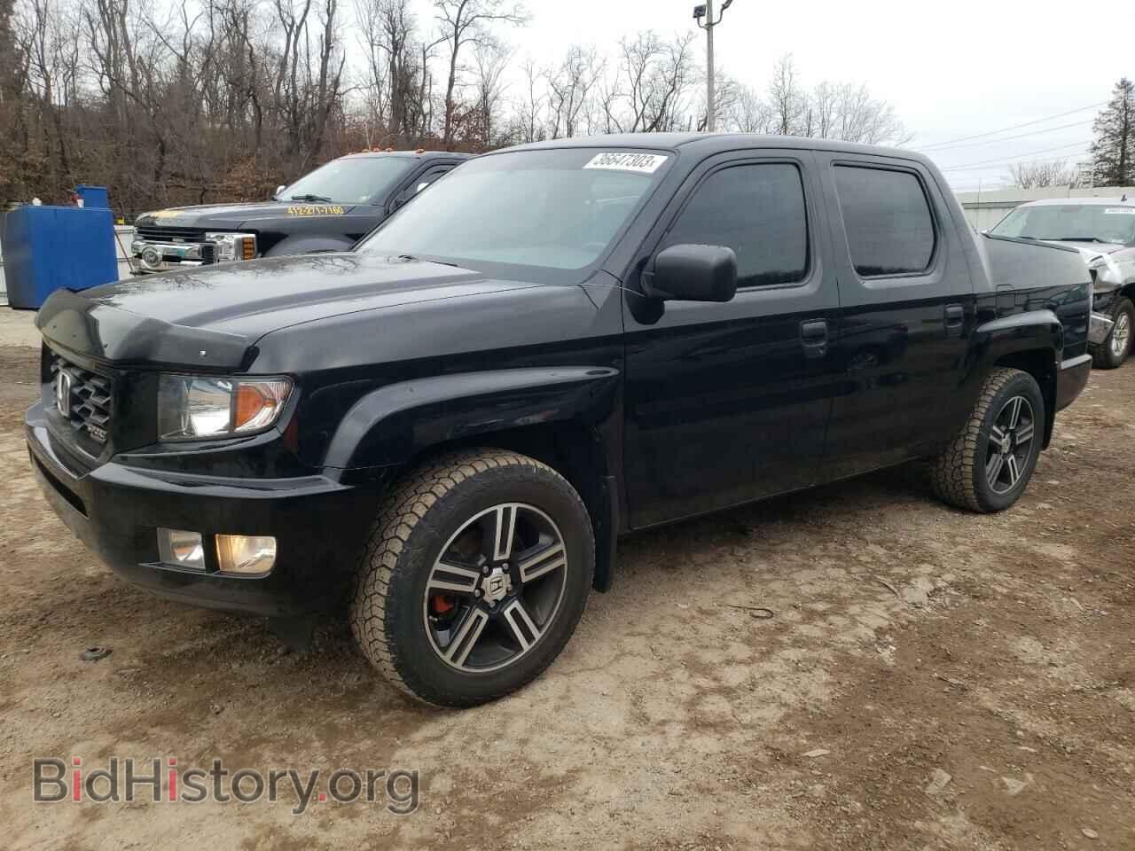 Photo 5FPYK1F78CB460799 - HONDA RIDGELINE 2012