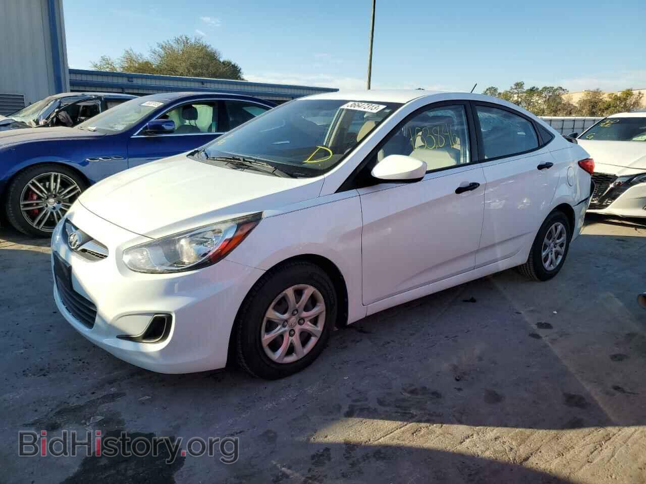 Photo KMHCT4AE1CU093027 - HYUNDAI ACCENT 2012