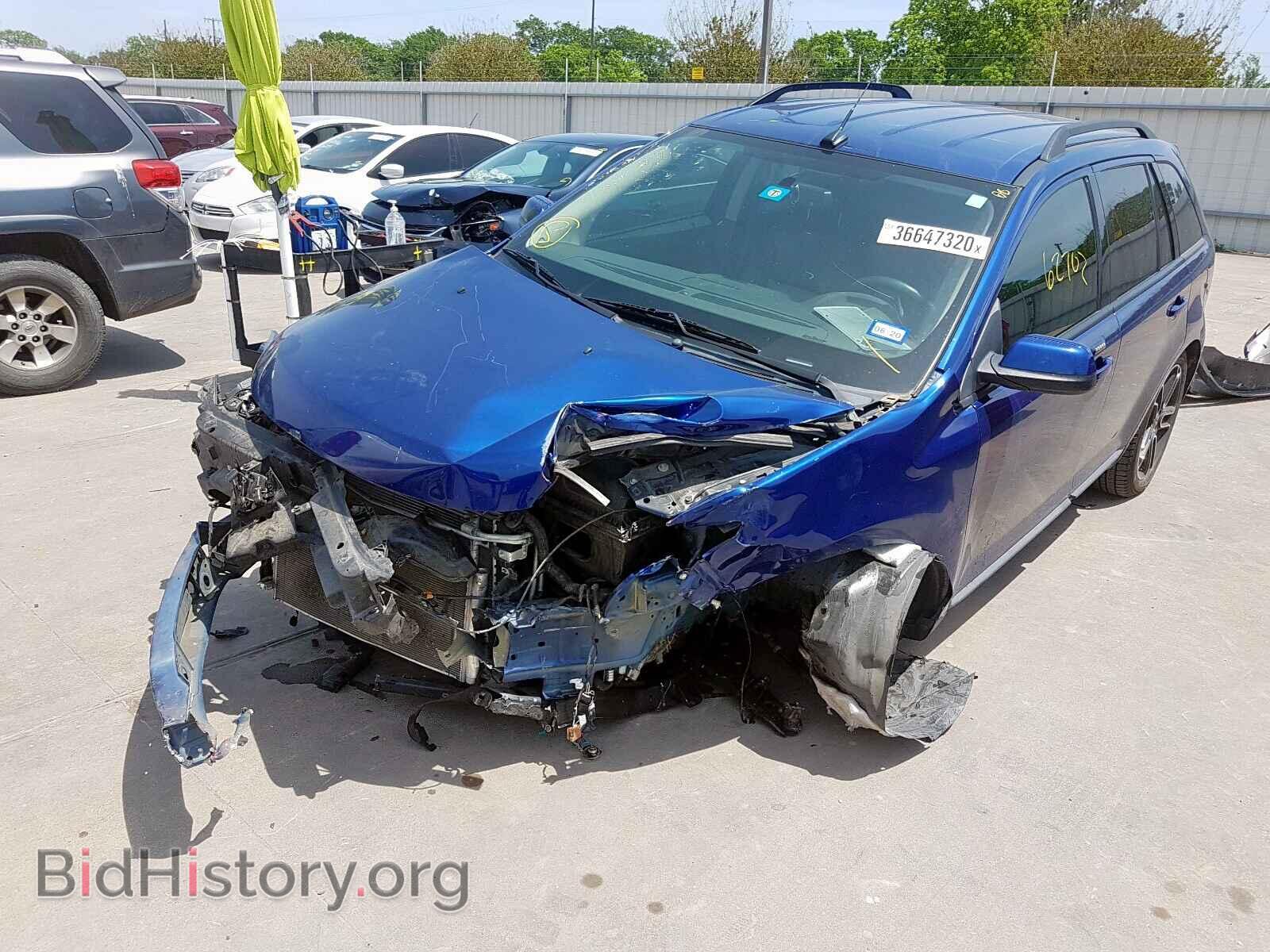2014 FORD EDGE - VIN: 2FMDK3JC5EBB54775 - Фото 2