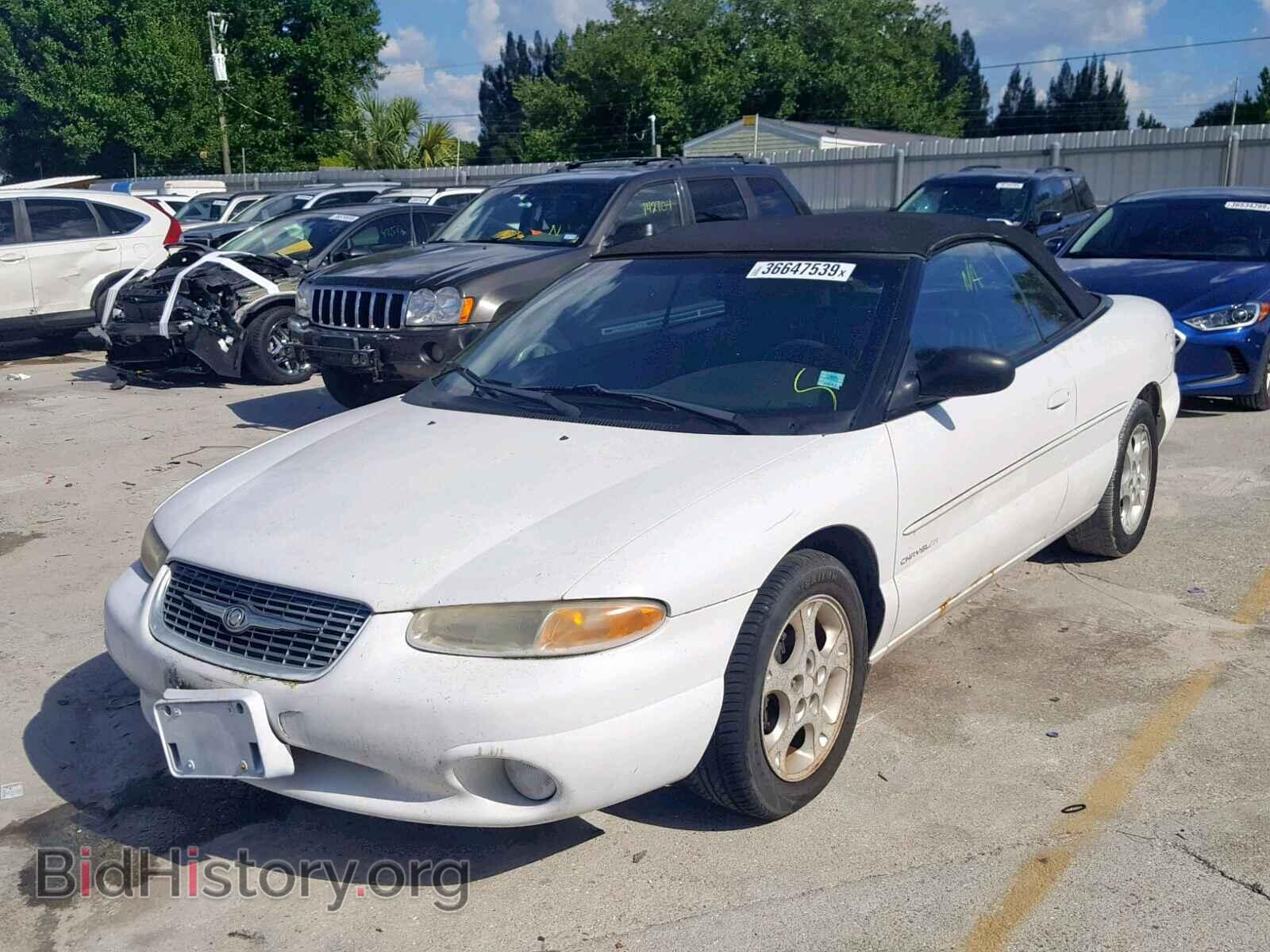 2000 CHRYSLER SEBRING - VIN: 3C3EL55H9YT286362 - Фото 2
