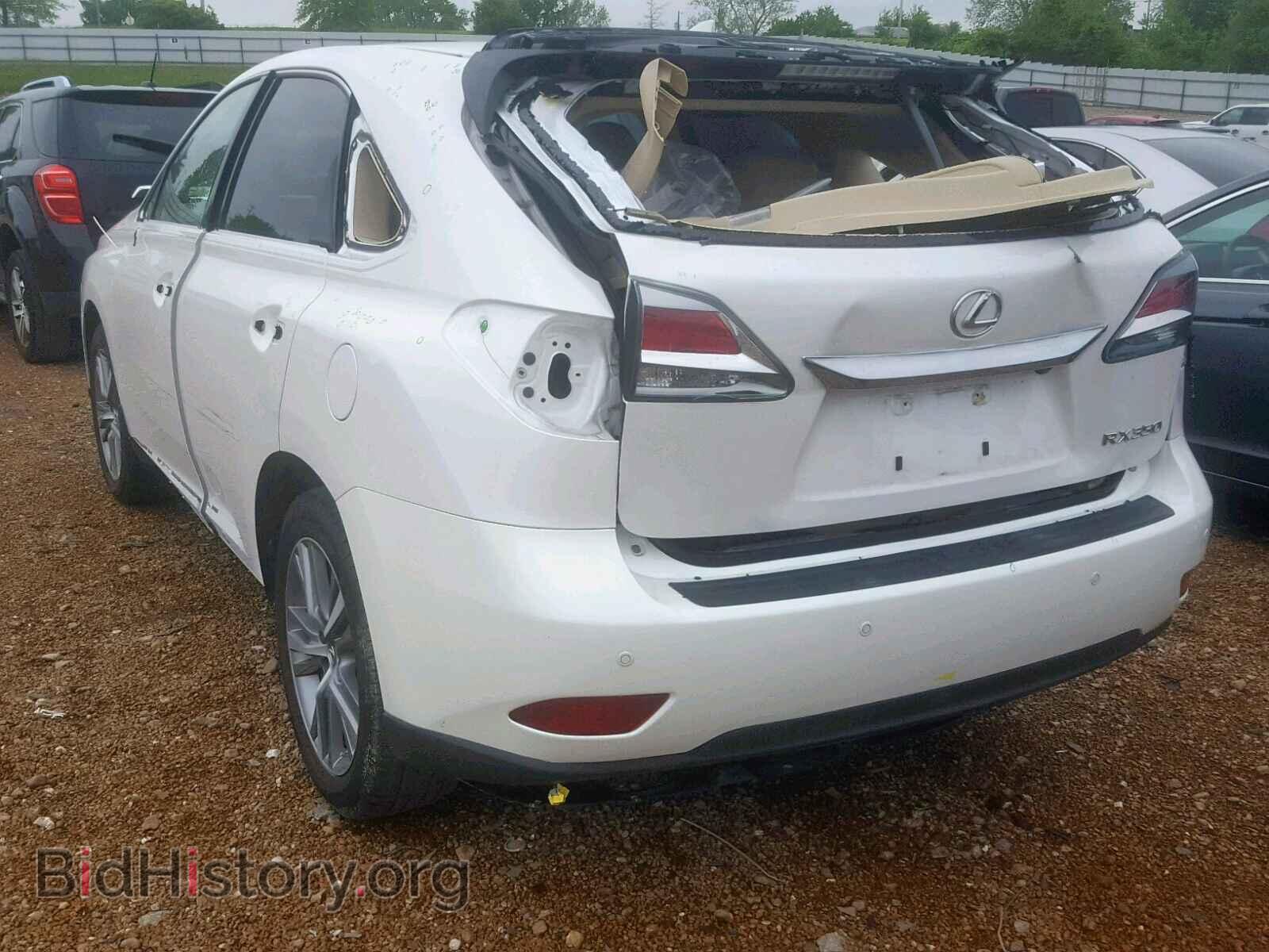 2015 LEXUS RX 350 - VIN: 2T2BK1BA4FC324142 - Фото 3