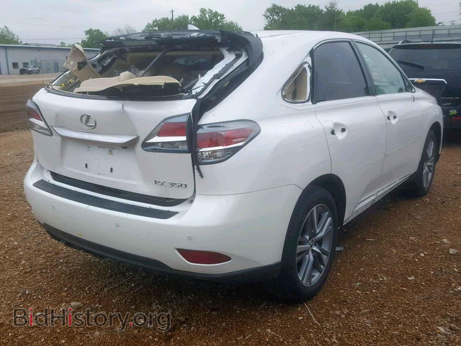 2015 LEXUS RX 350 - VIN: 2T2BK1BA4FC324142 - Фото 4