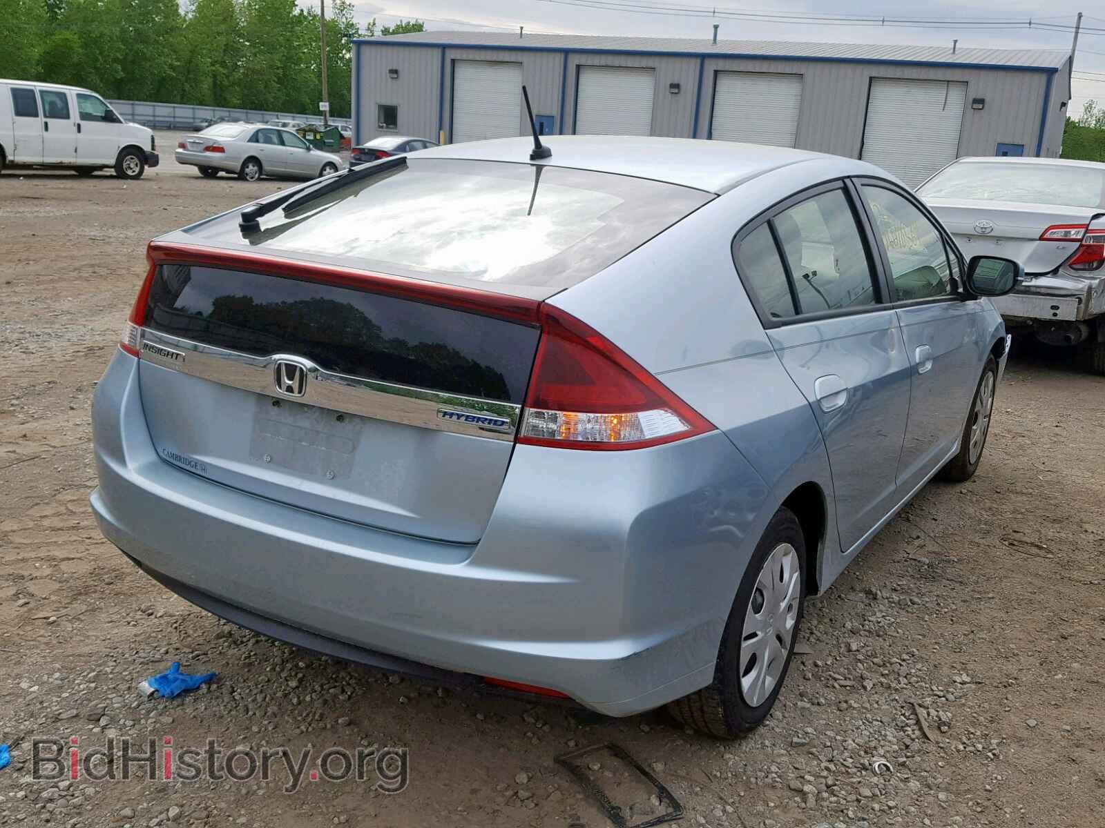2013 HONDA INSIGHT - VIN: JHMZE2H50DS003168 - Фото 4