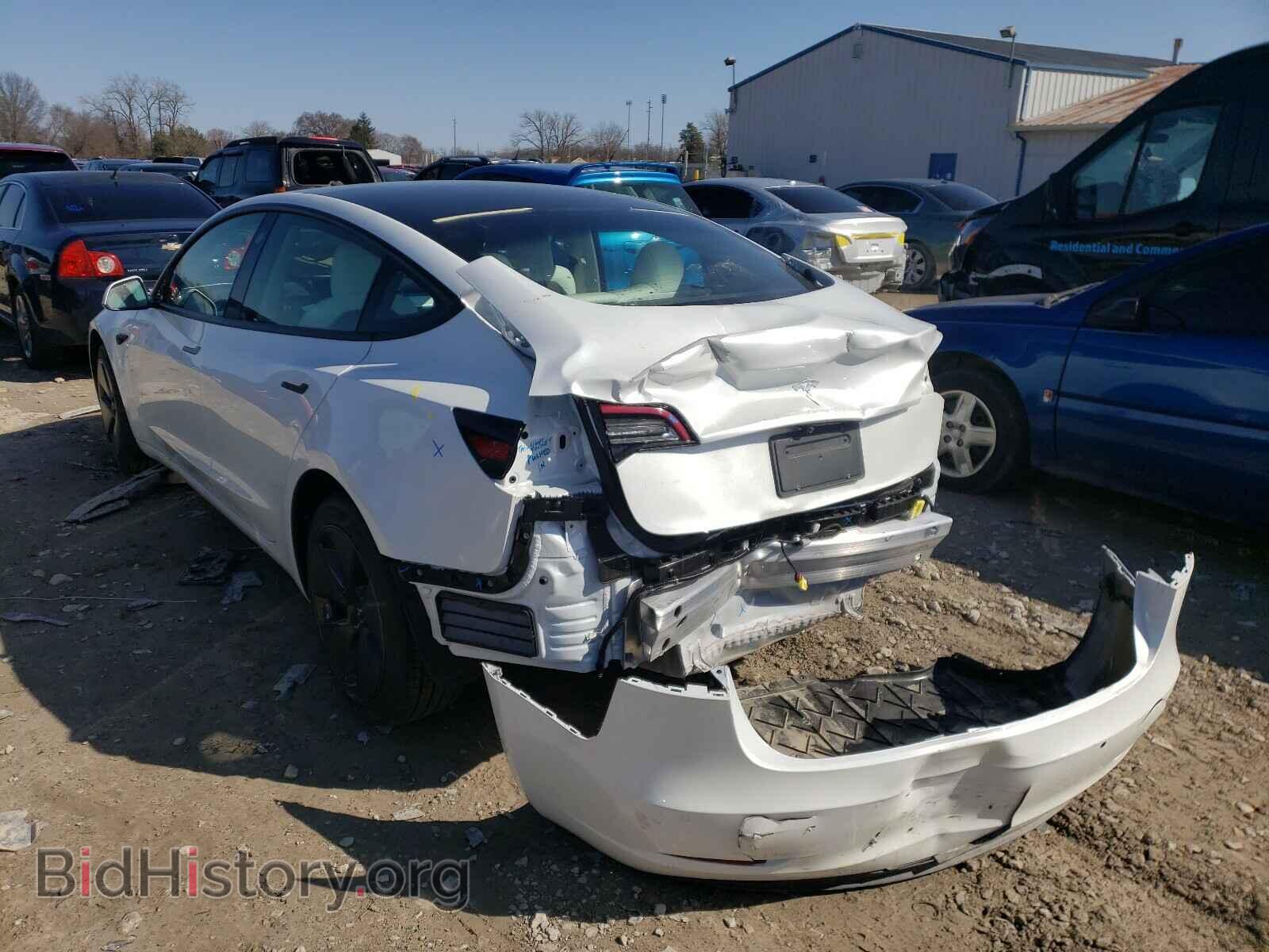 2021 TESLA MODEL 3 - VIN: 5YJ3E1EA4MF853630 - Photo 3