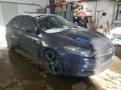 2013 Dodge DART Dart SXT, темно-серый — VIN 1C3CDFBH0DD309123, Copart