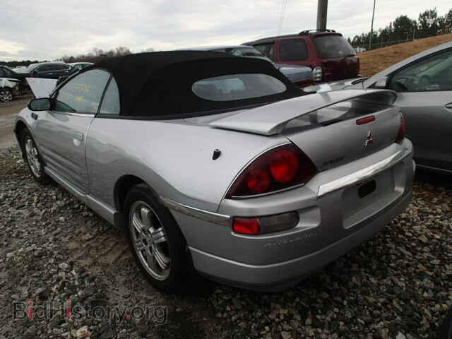 2001 MITSUBISHI ECLIPSE - VIN: 4A3AE85H61E040166 - Фото 3