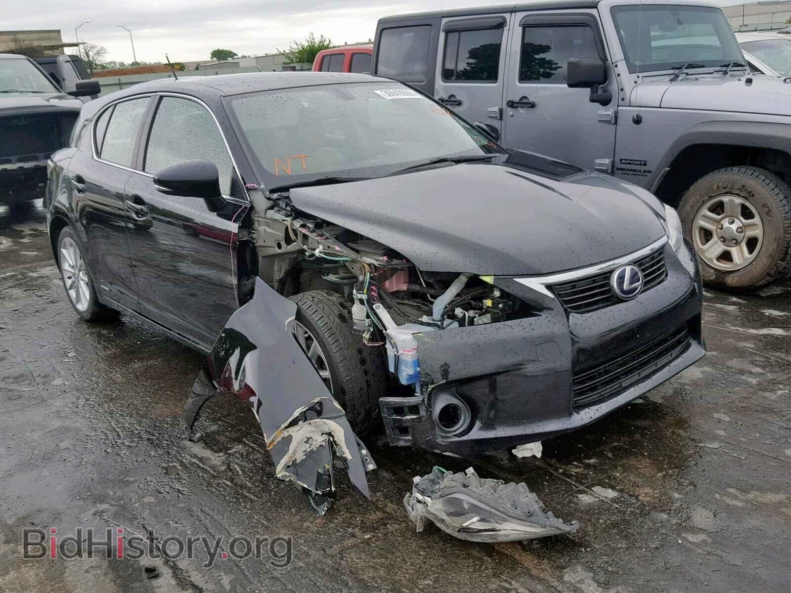 Photo JTHKD5BH2B2014338 - LEXUS CT 200 2011