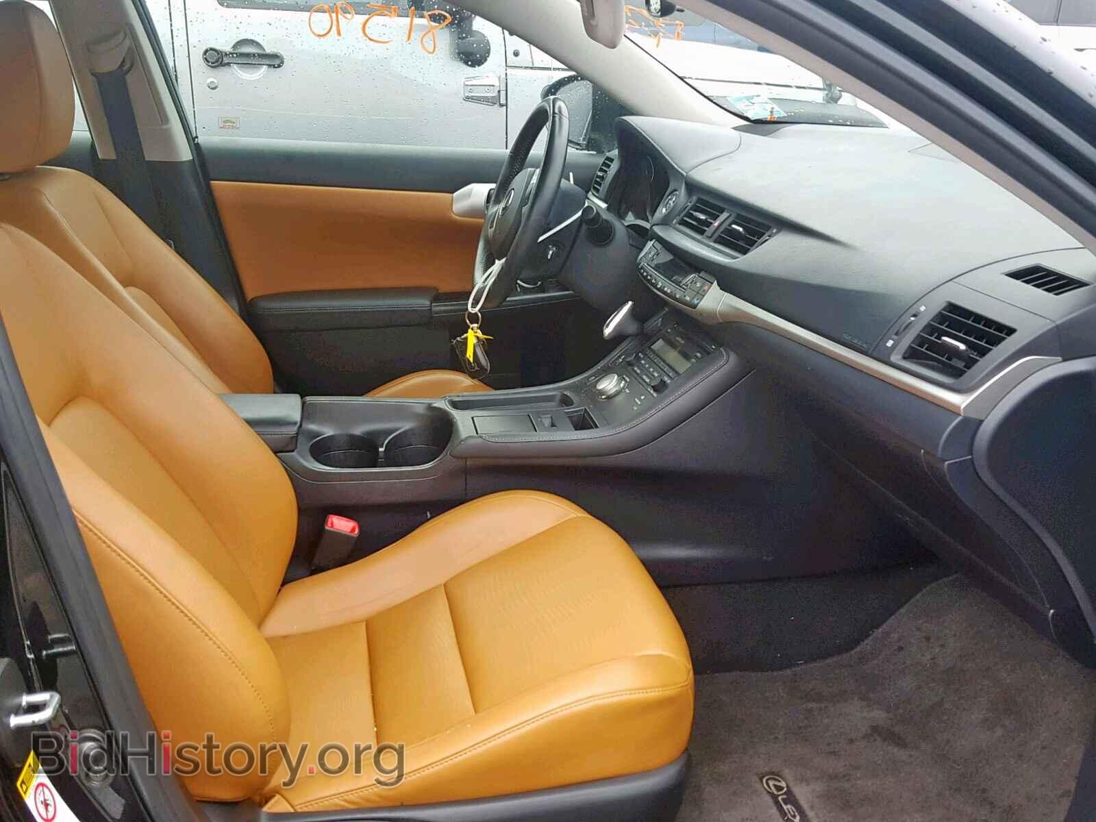2011 LEXUS CT 200 - VIN: JTHKD5BH2B2014338 - Фото 5