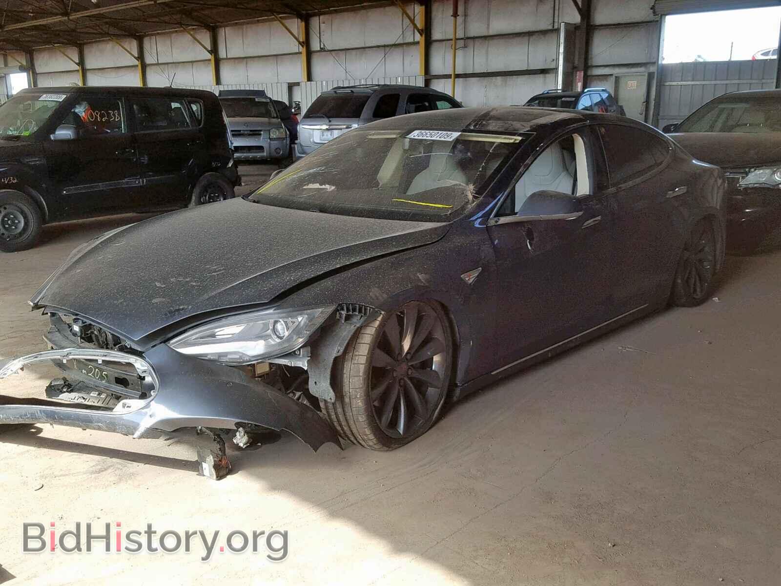 2014 TESLA MODEL S - VIN: 5YJSA1H11EFP51156 - Photo 2