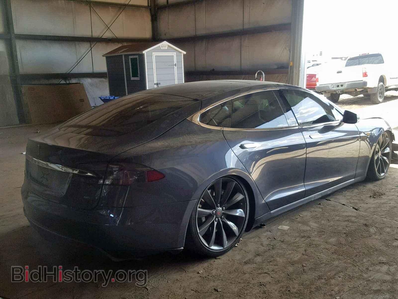 2014 TESLA MODEL S - VIN: 5YJSA1H11EFP51156 - Photo 4