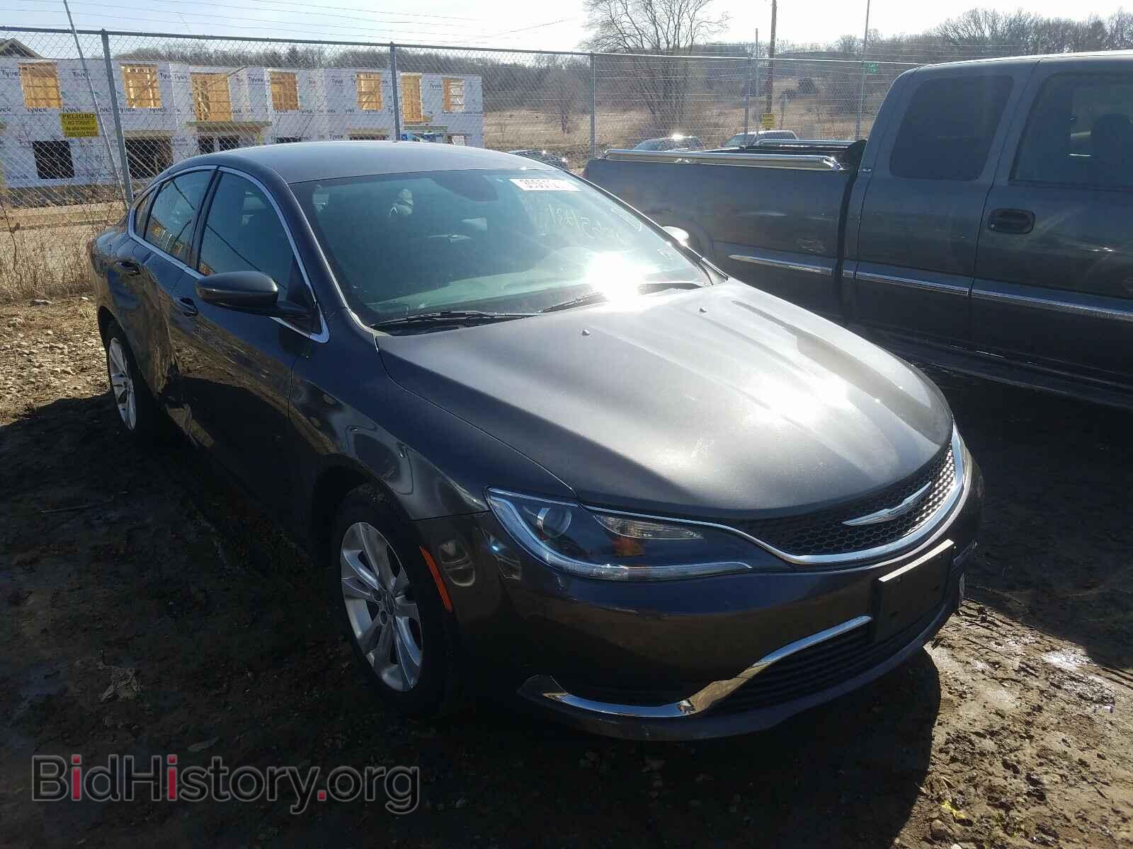Фотография 1C3CCCAB0GN151766 - CHRYSLER 200 2016