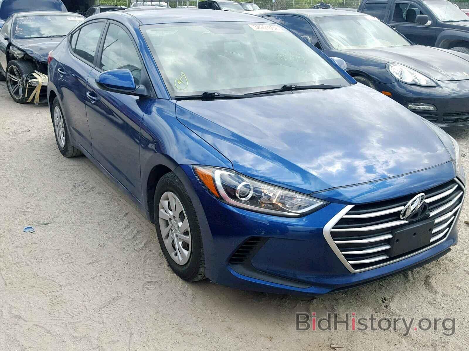 Photo 5NPD74LFXHH126370 - HYUNDAI ELANTRA 2017