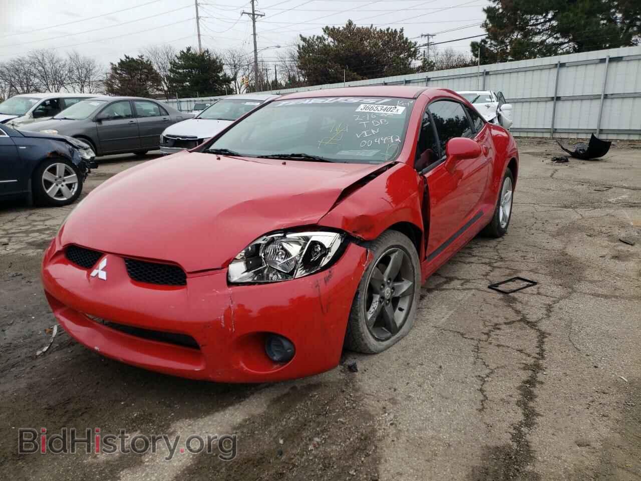 2007 MITSUBISHI ECLIPSE - VIN: 4A3AK24F67E004492 - Photo 2