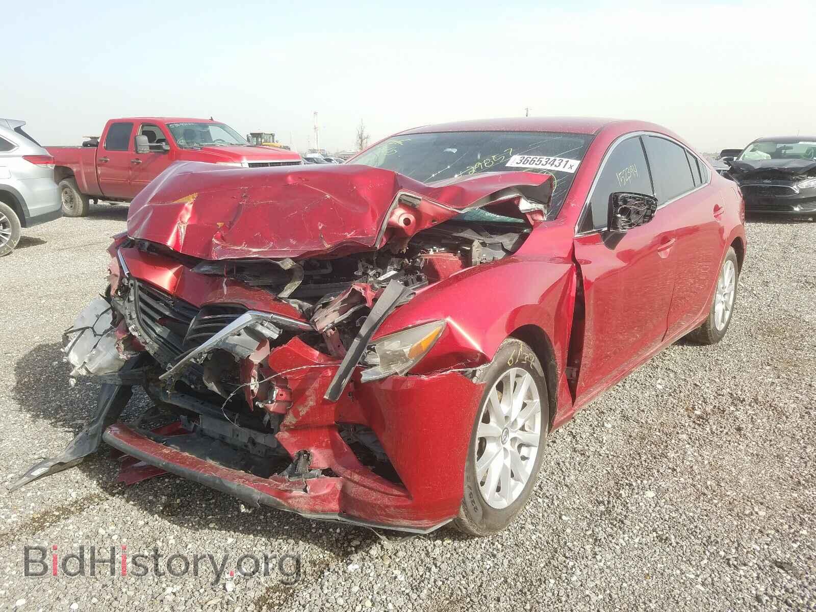 2014 MAZDA 6 - VIN: JM1GJ1U60E1129857 - Фото 2
