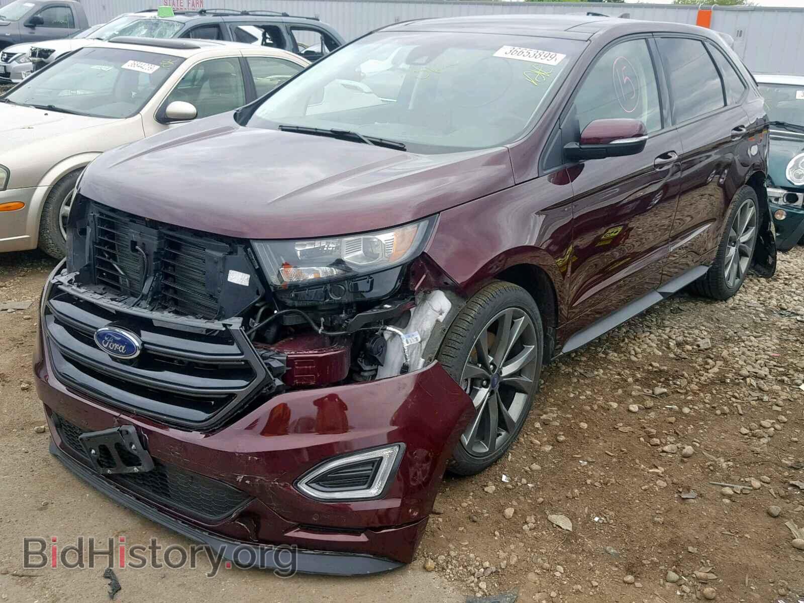 2018 FORD EDGE - VIN: 2FMPK4AP1JBC50127 - Фото 2