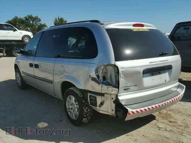2007 DODGE CARAVAN - VIN: 1D4GP24R97B166324 - Фото 3