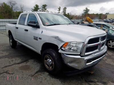 2013 RAM 2500 2500 ST, белый — VIN 3C6TR5CT8DG554787, Copart
