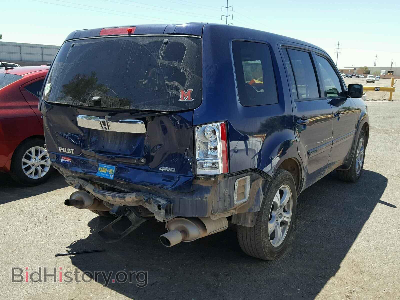 2013 HONDA PILOT - VIN: 5FNYF4H48DB015286 - Фото 4