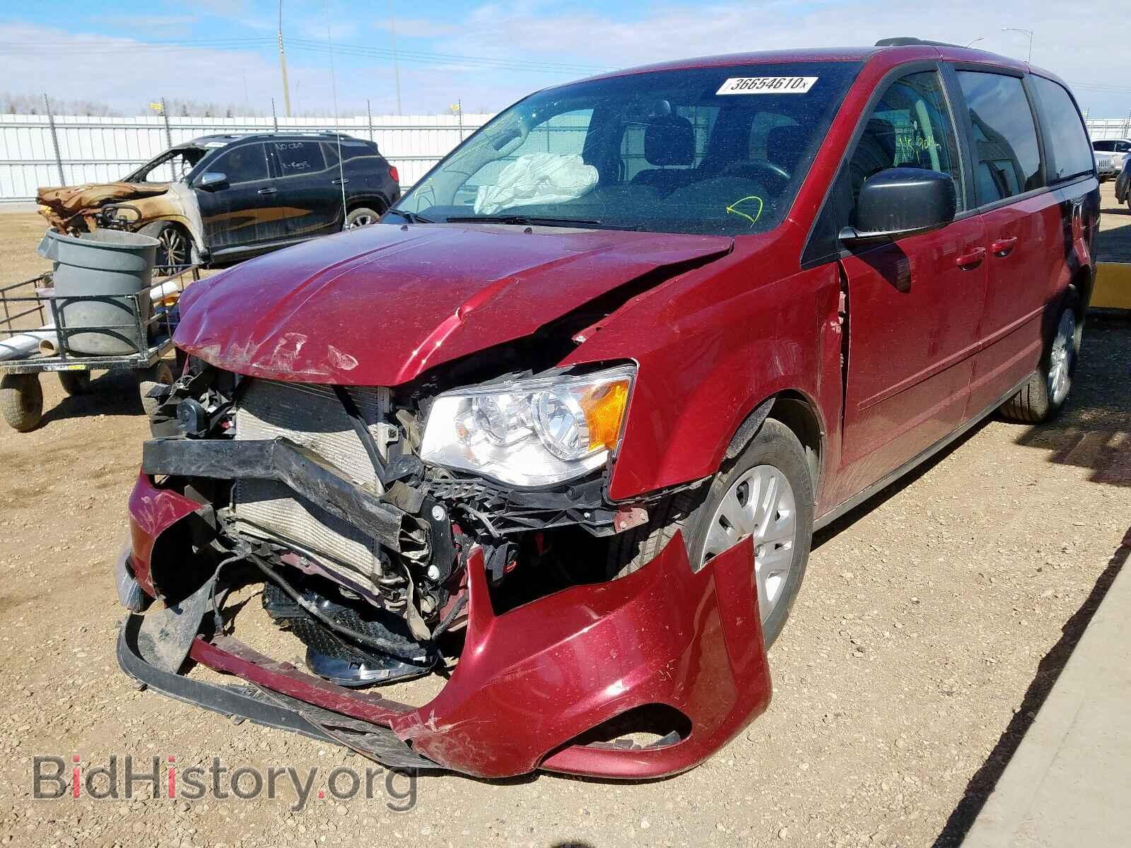 2016 DODGE CARAVAN - VIN: 2C4RDGBG7GR155563 - Фото 2