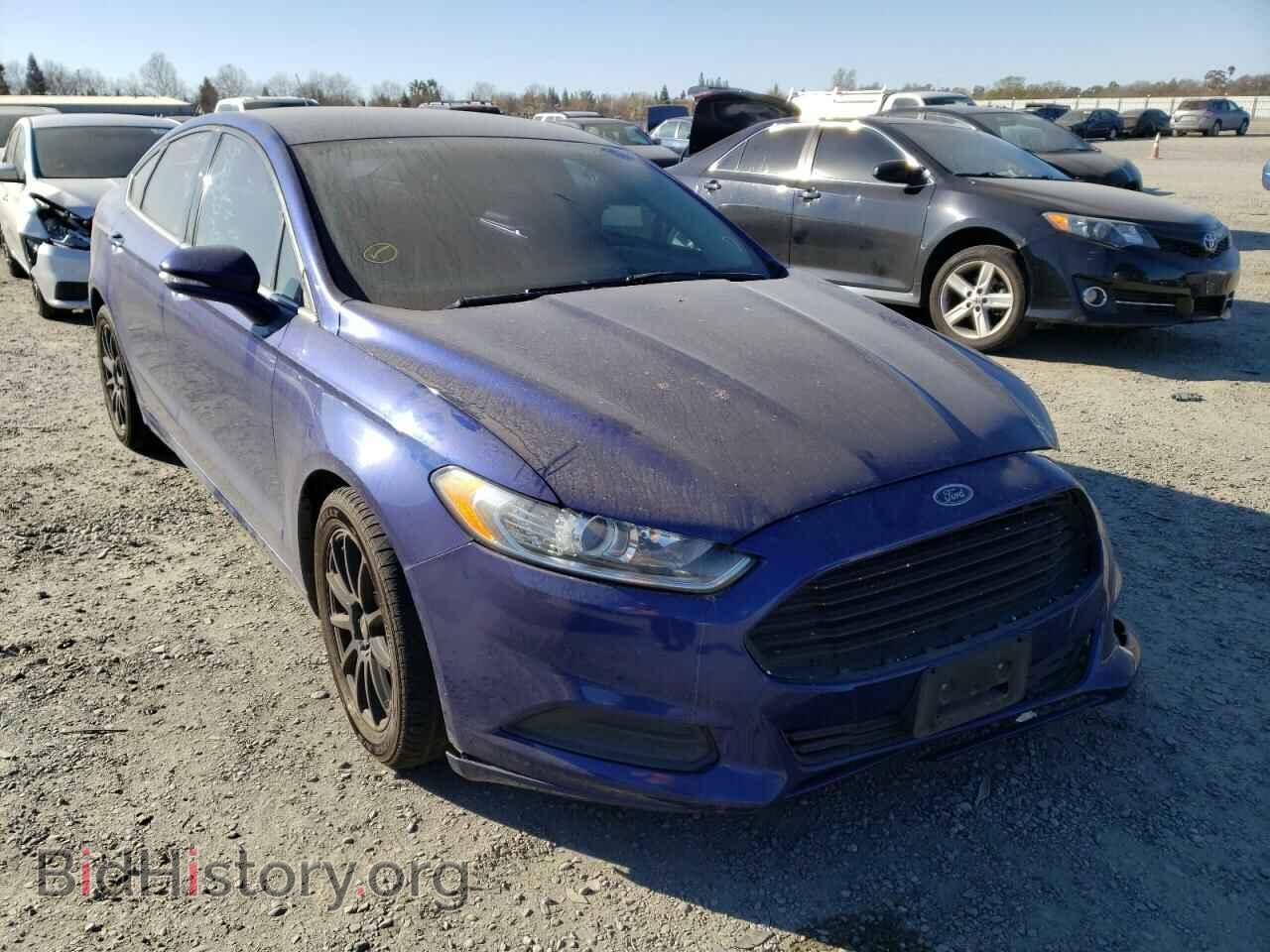 Photo 3FA6P0H76DR325903 - FORD FUSION 2013
