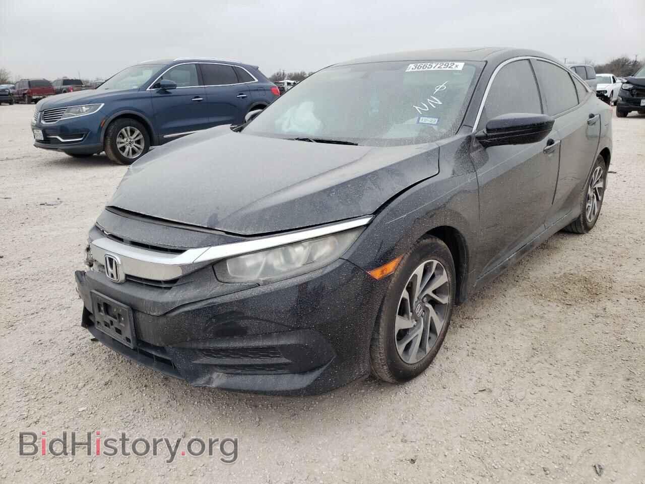 2016 HONDA CIVIC - VIN: 19XFC2F76GE003150 - Фото 2