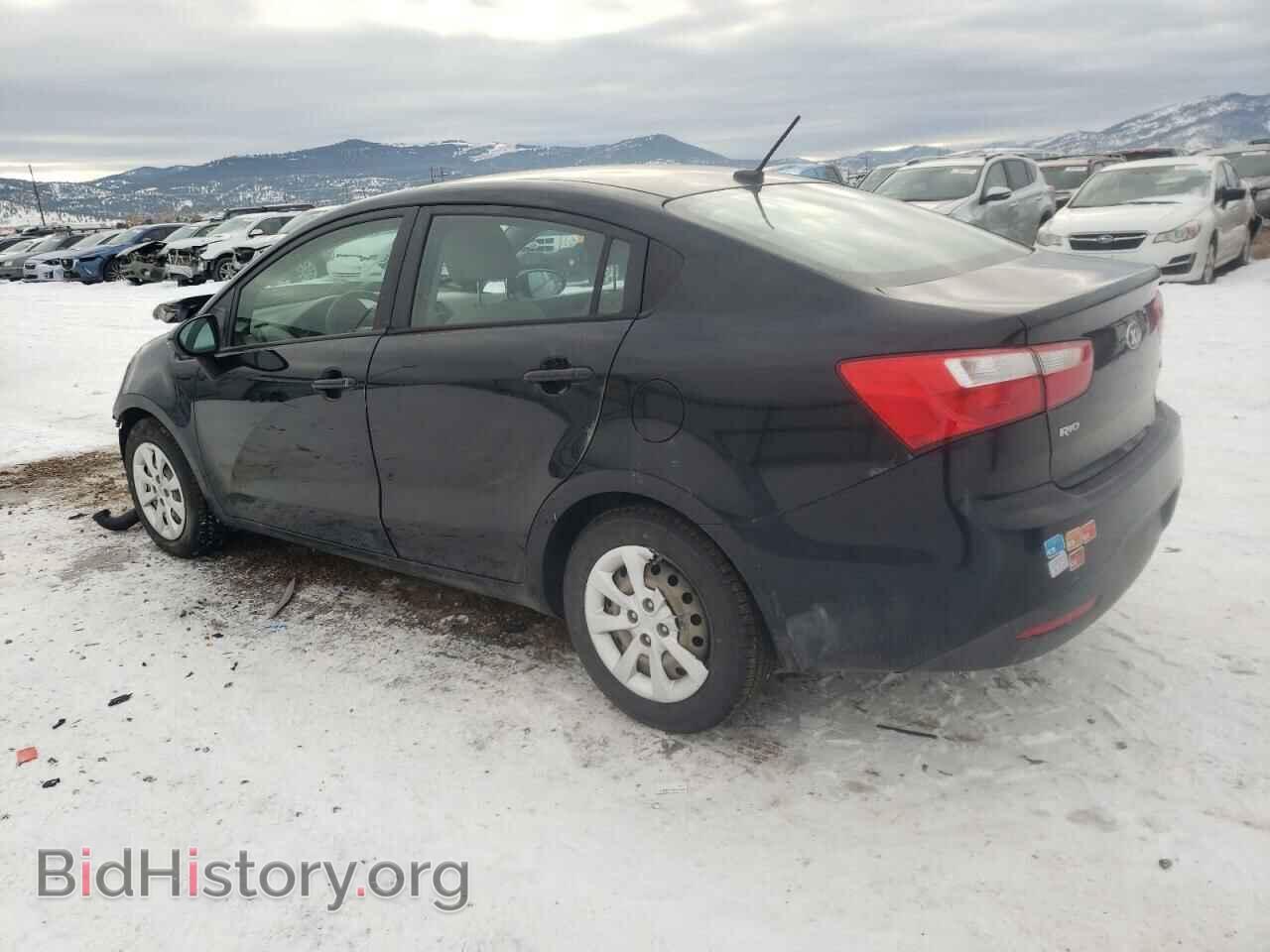2013 KIA RIO - VIN: KNADM4A32D6107086 - Фото 2