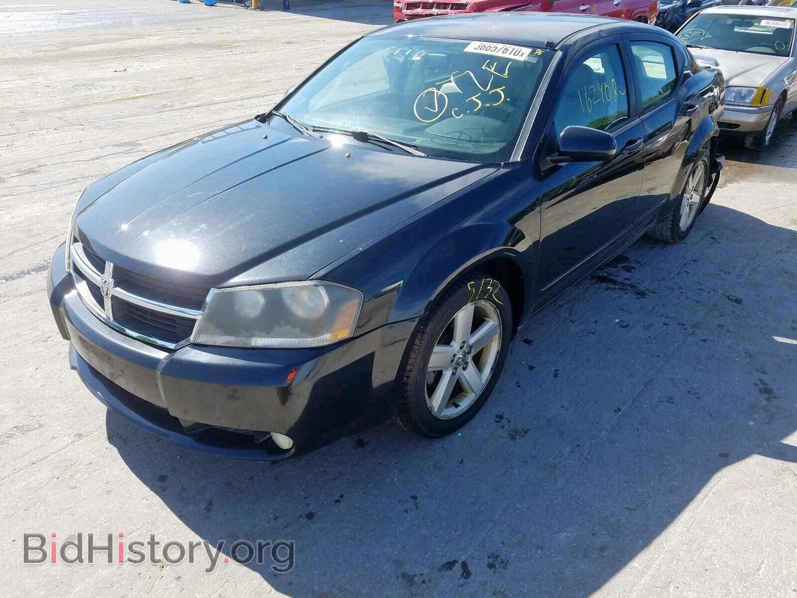 2008 DODGE AVENGER - VIN: 1B3LD76M28N163639 - Фото 2