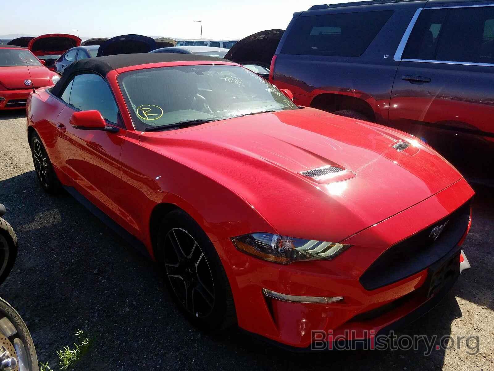 Photo 1FATP8UH4J5166443 - FORD MUSTANG 2018