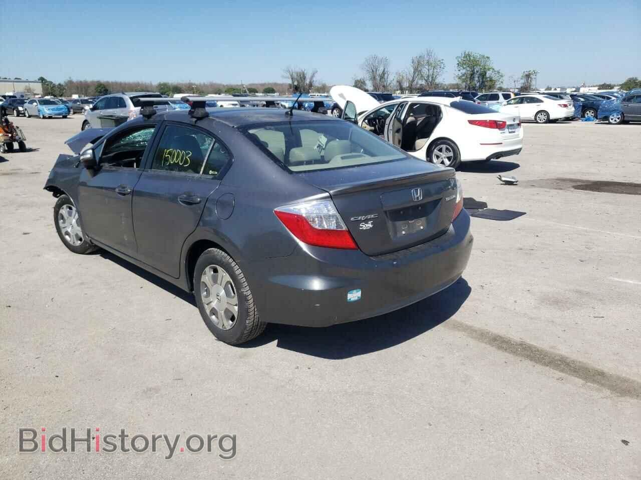 2012 HONDA CIVIC - VIN: JHMFB4F38CS009257 - Фото 3