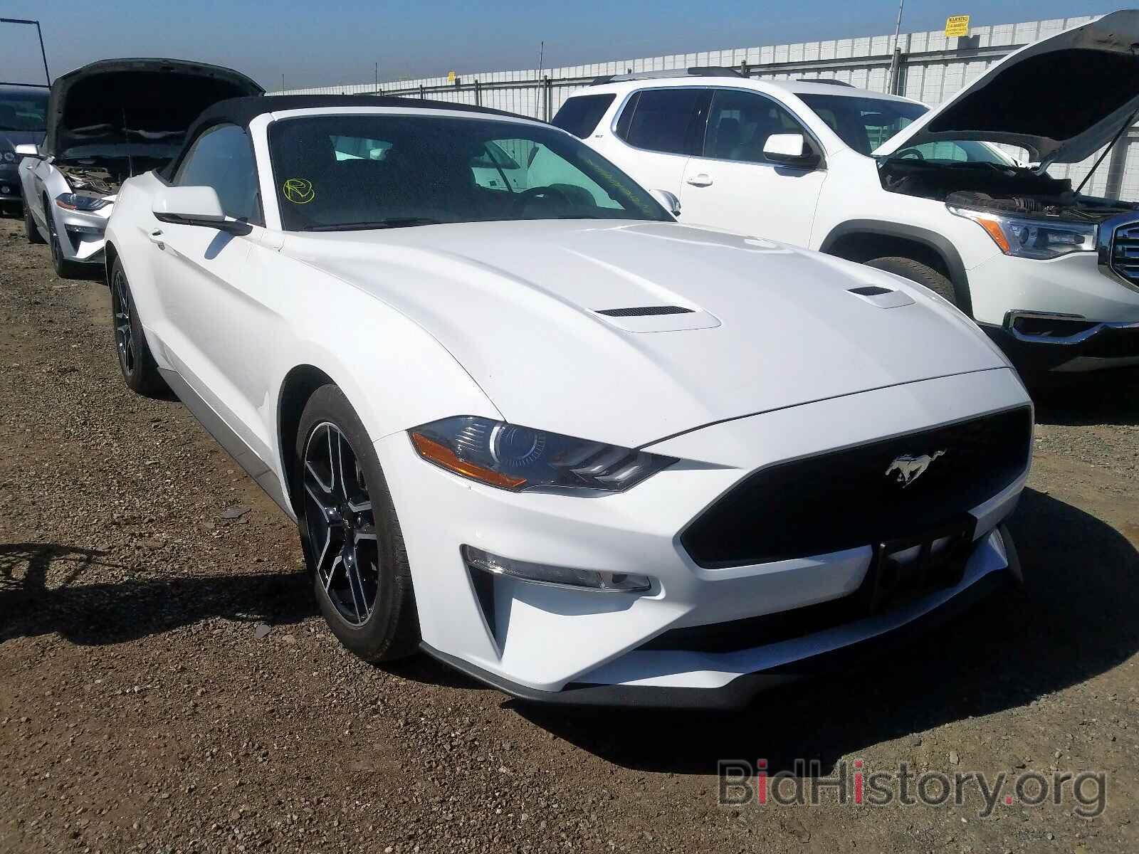 Photo 1FATP8UHXK5104319 - FORD MUSTANG 2019