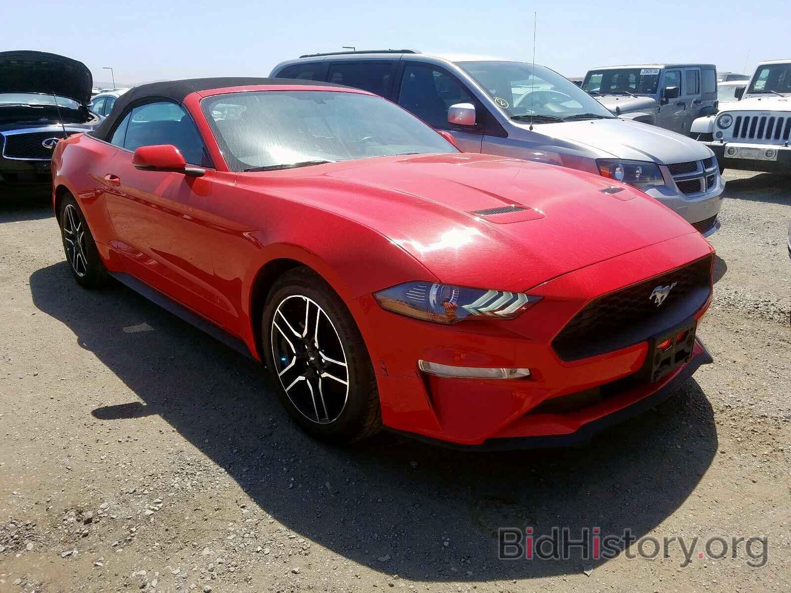 Photo 1FATP8UH2K5109353 - FORD MUSTANG 2019