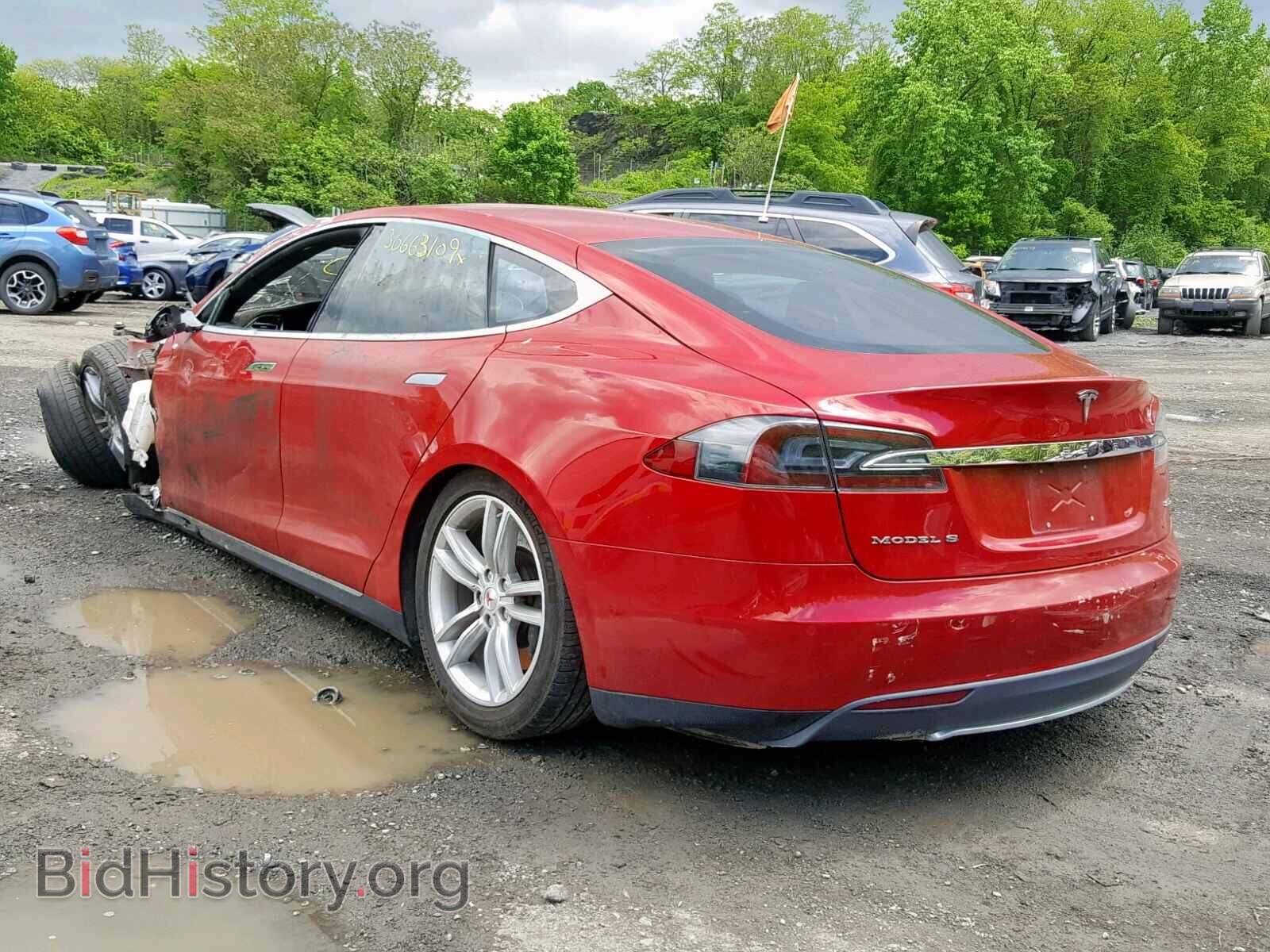 2015 TESLA MODEL S - VIN: 5YJSA1H2XFF086039 - Фото 3