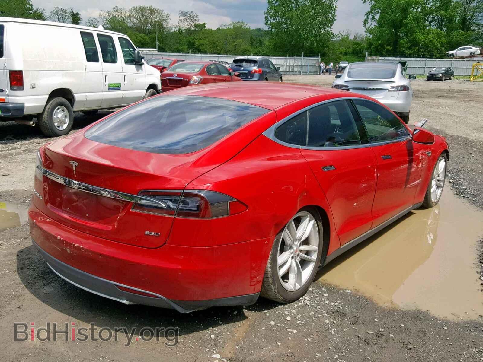 2015 TESLA MODEL S - VIN: 5YJSA1H2XFF086039 - Фото 4