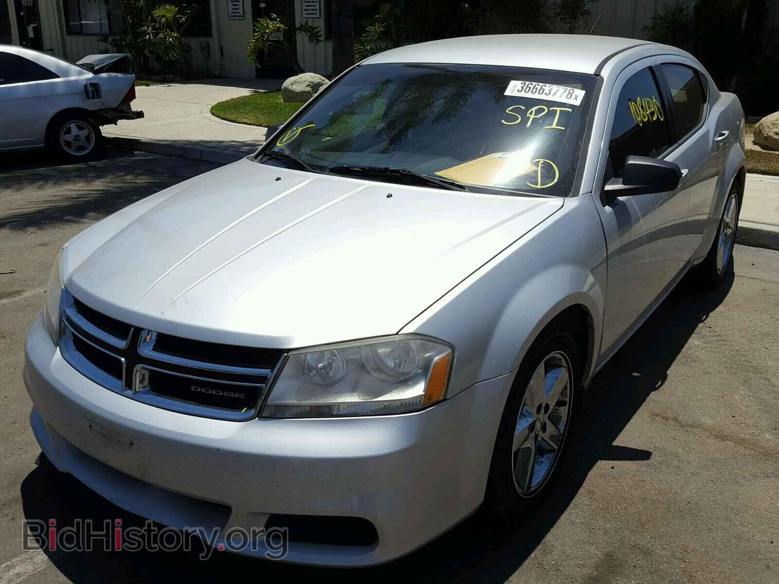 2012 DODGE AVENGER - VIN: 1C3CDZAB9CN148908 - Photo 2