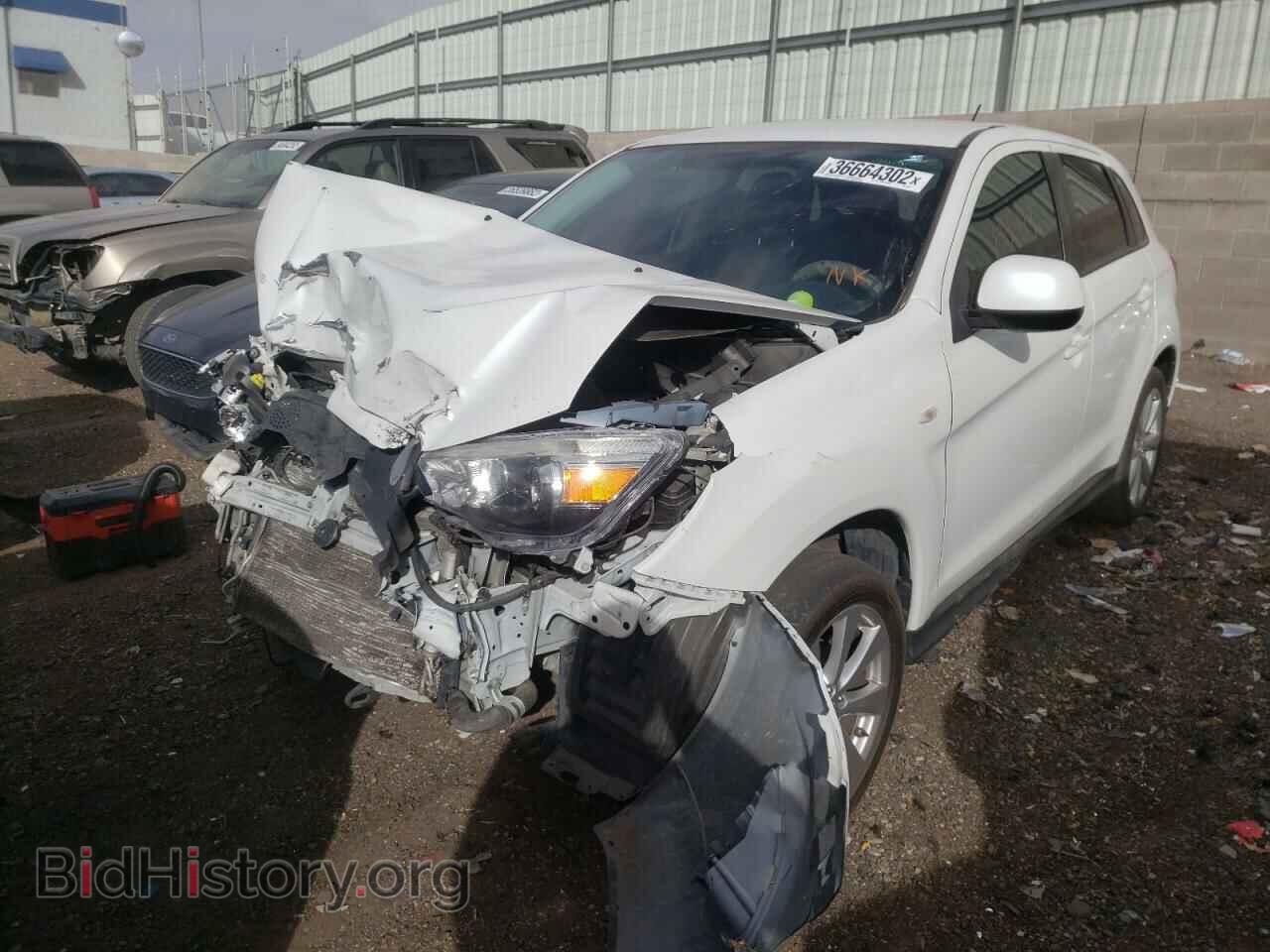 2015 MITSUBISHI OUTLANDER - VIN: 4A4AP3AU0FE037699 - Фото 2