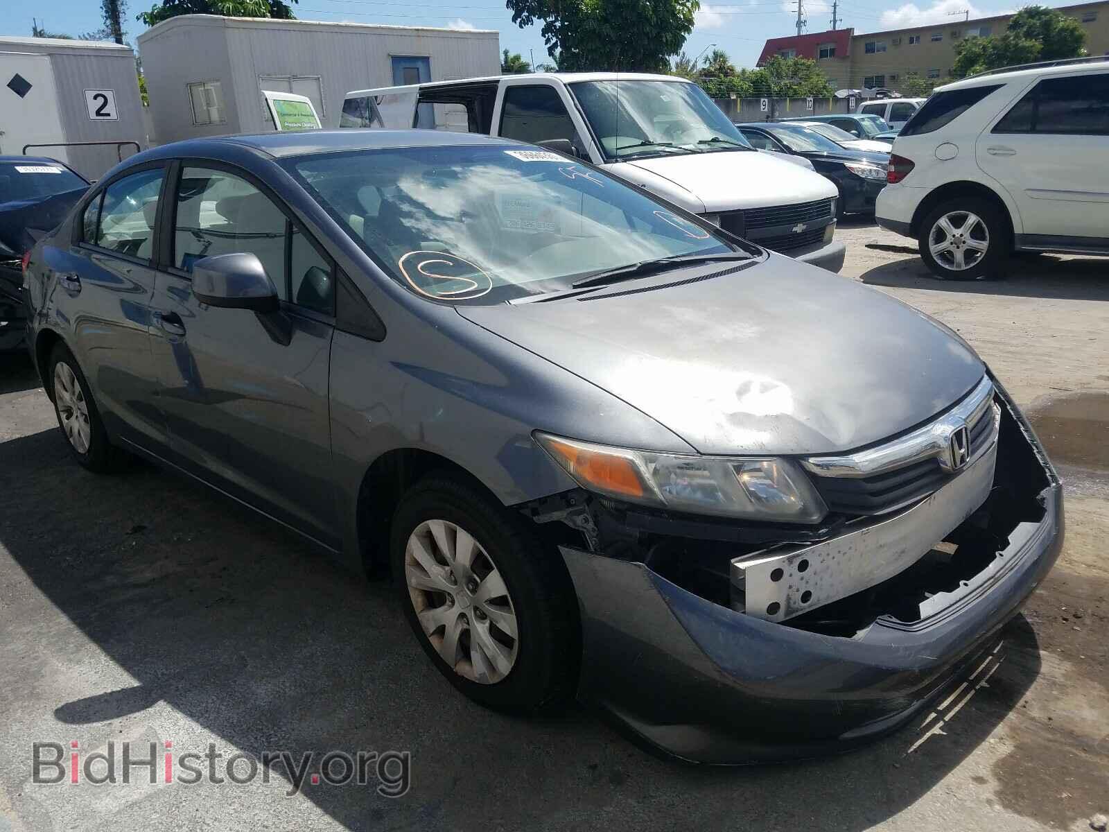 Photo 19XFB2F50CE107645 - HONDA CIVIC 2012