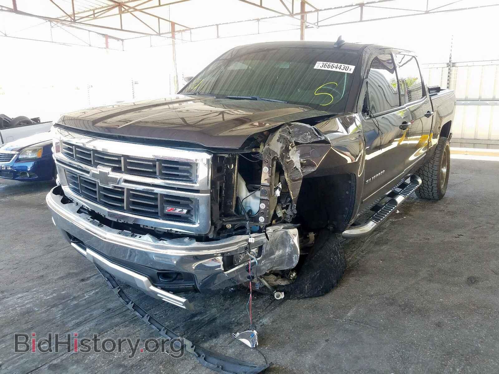 2015 CHEVROLET SILVERADO - VIN: 3GCUKREC8FG446159 - Фото 2