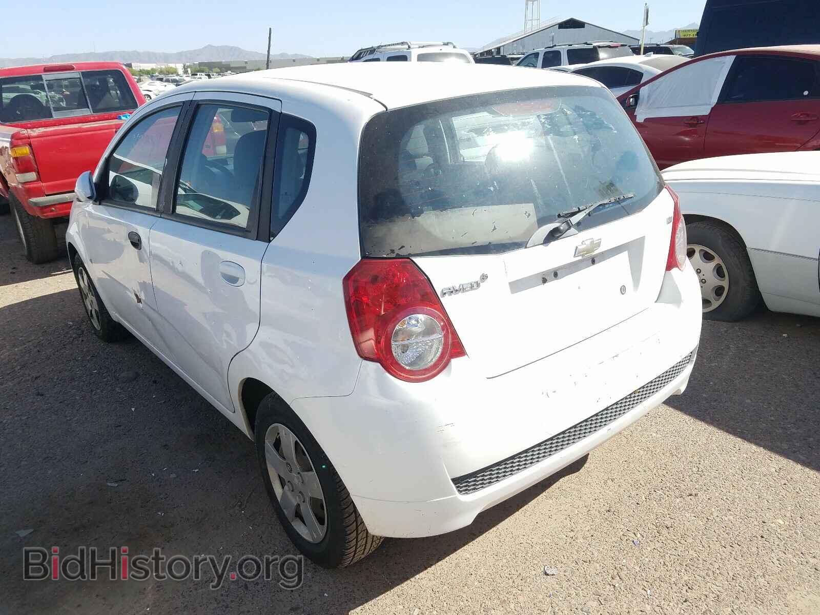 2009 CHEVROLET AVEO - VIN: KL1TD66E09B312559 - Фото 3