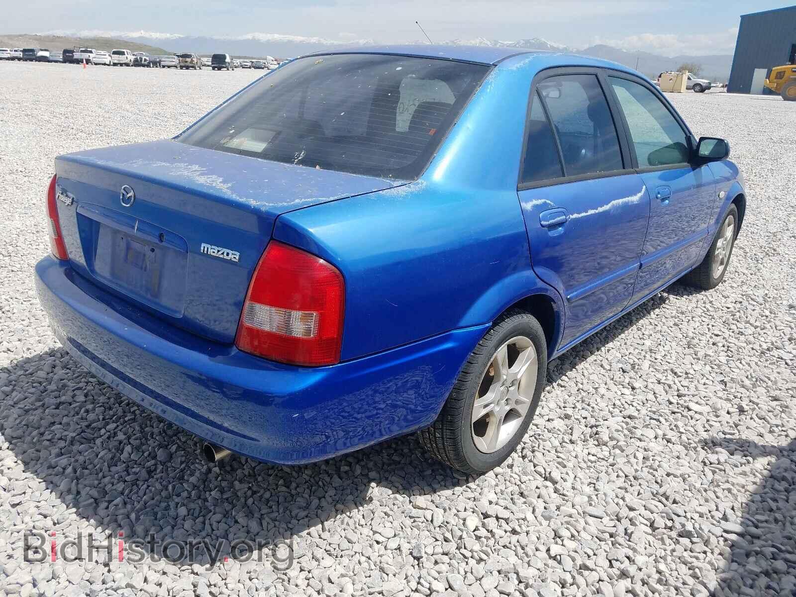 2003 MAZDA PROTEGE - VIN: JM1BJ225030176495 - Фото 4