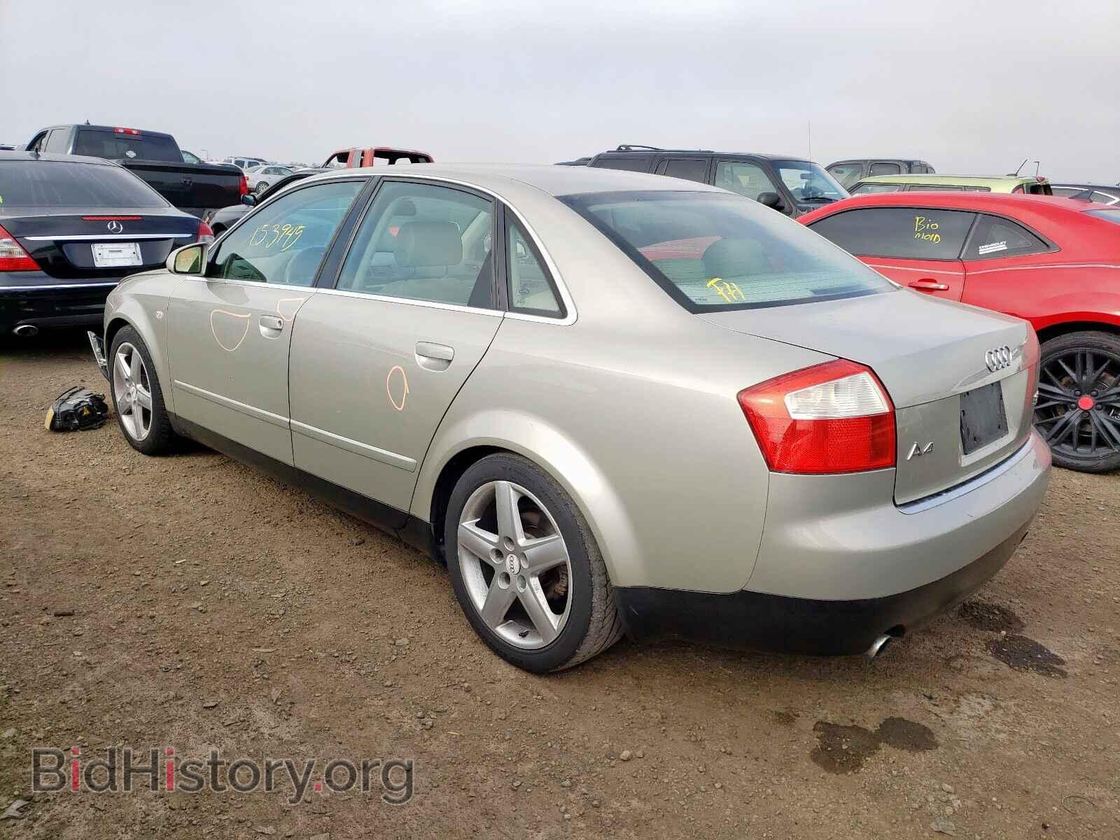 2002 AUDI A4 - VIN: WAULT68E92A097460 - Фото 3