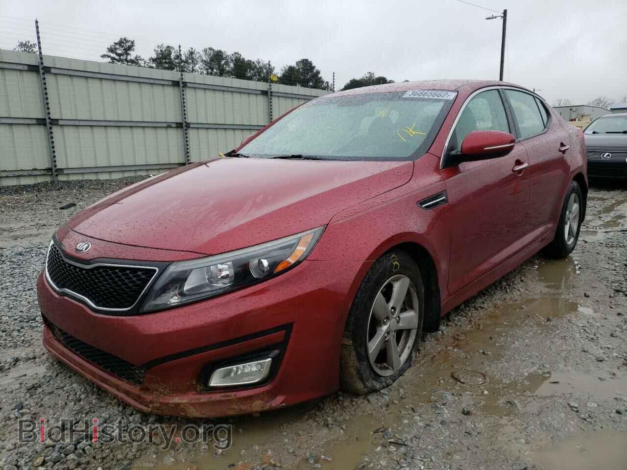 2015 KIA OPTIMA - VIN: 5XXGM4A79FG444121 - Фото 2