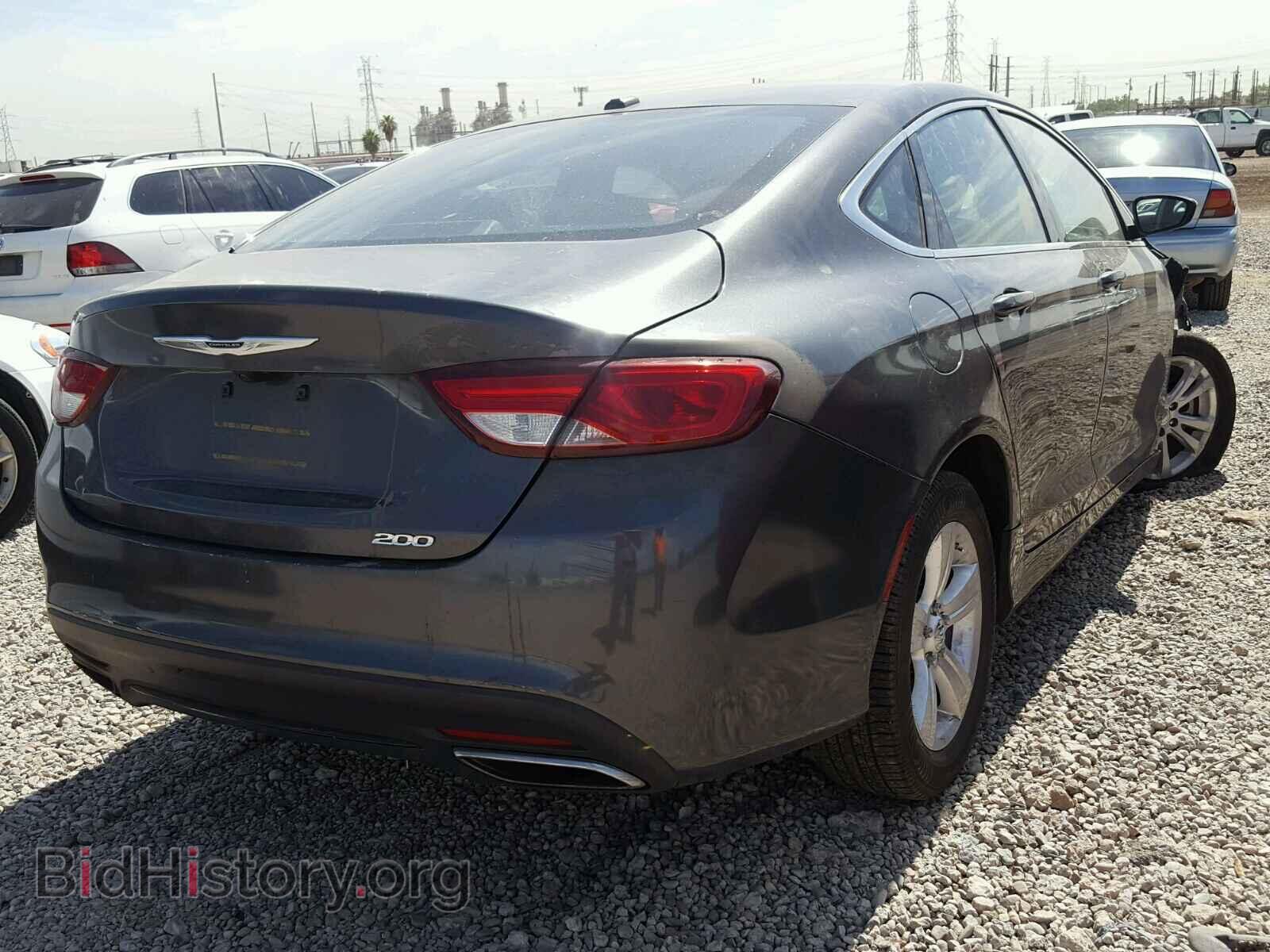 2015 CHRYSLER 200 - VIN: 1C3CCCAB2FN612321 - Фото 4