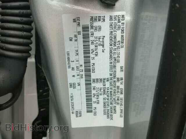 2014 FORD FOCUS - VIN: 1FADP3F23EL392085 - Photo 10