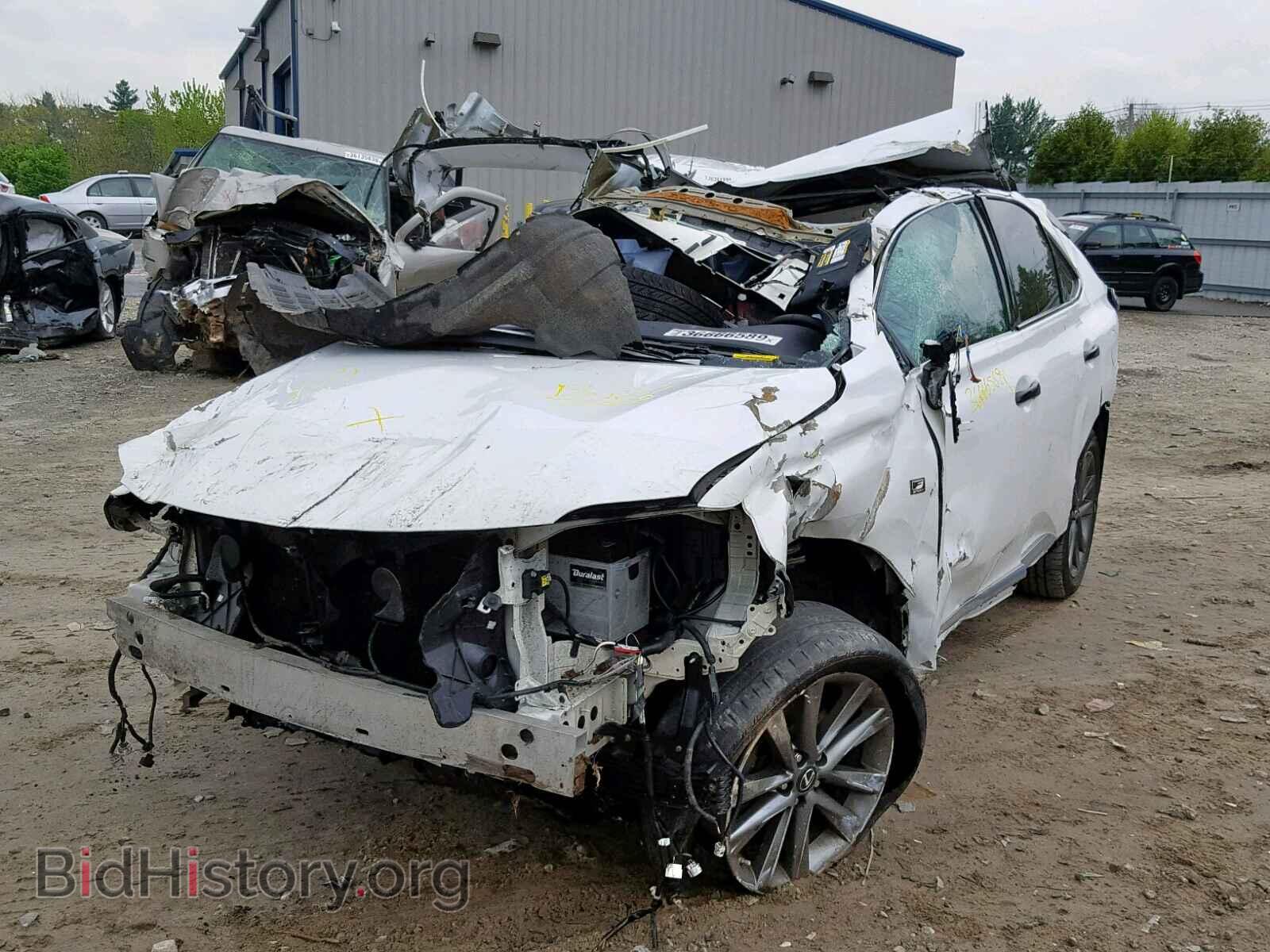 2015 LEXUS RX 350 - VIN: 2T2BK1BAXFC297738 - Фото 2