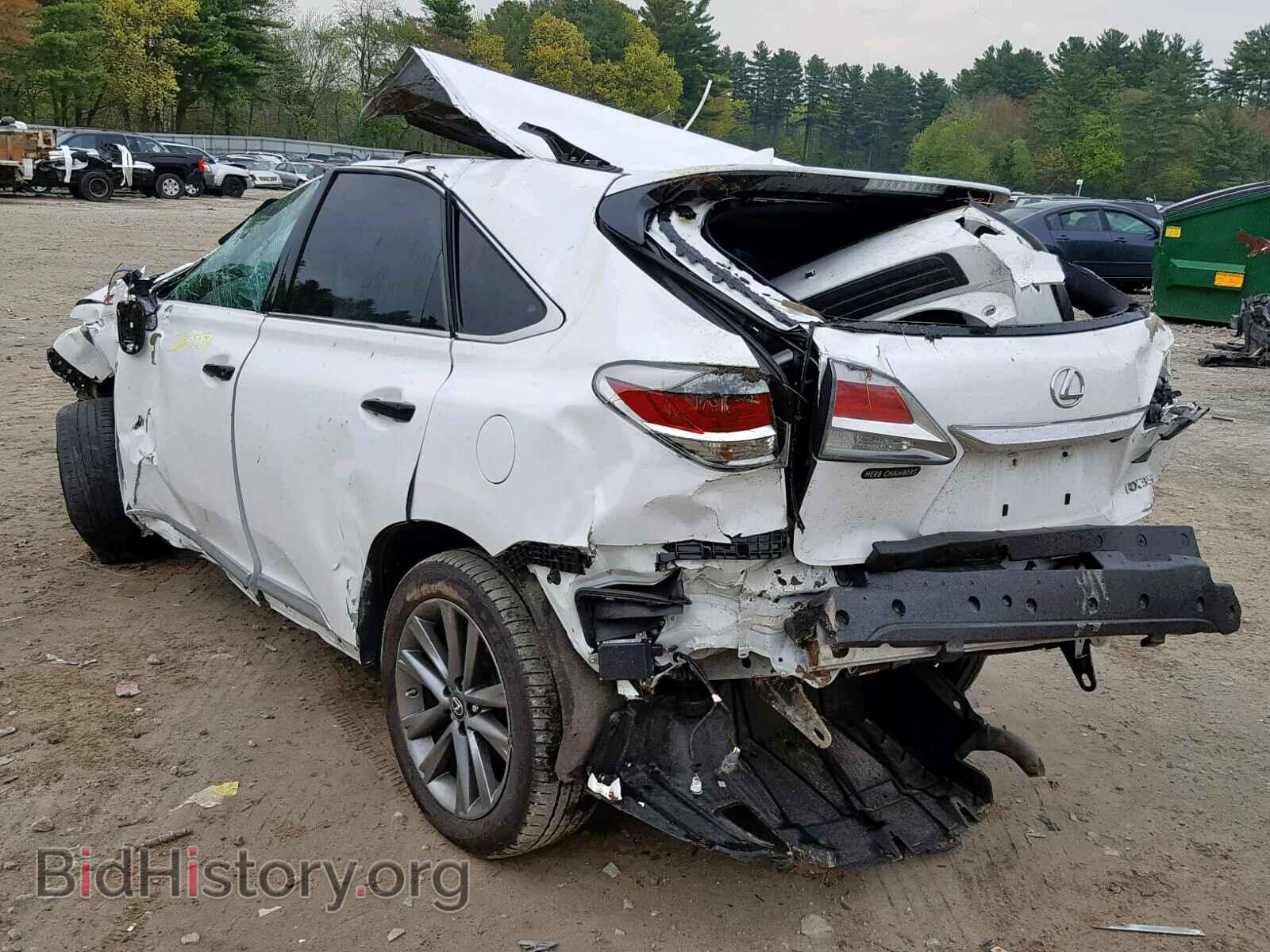 2015 LEXUS RX 350 - VIN: 2T2BK1BAXFC297738 - Фото 3